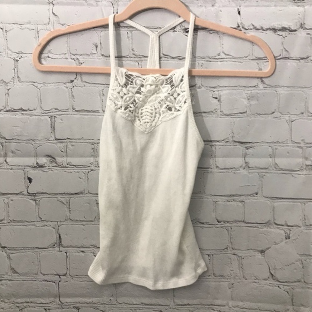 Aeropostale white tank (‎ xs)
